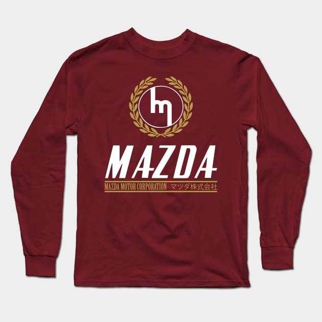Mazda Vintage Classic Long Sleeve T-Shirt by paterack